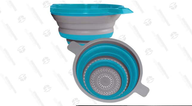 Kitchen Maestro Collapsible Colander and Strainer | $11 | Amazon | Promo Code 15OAEEEA