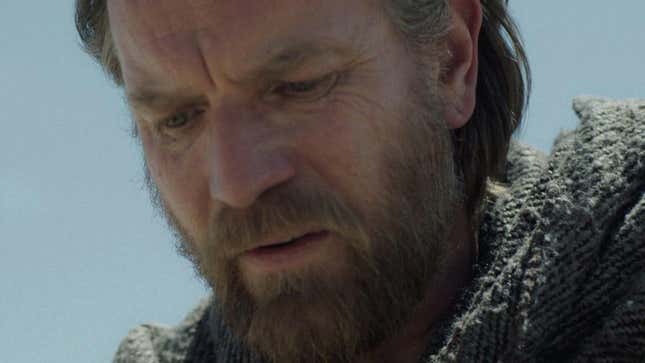 Ewan McGregor as Obi-Wan.