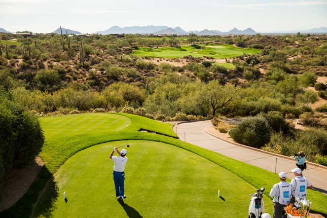 The Charles Schwab Cup Championship at Desert Mountain in 2016 in Scottsdale, Arizona. 