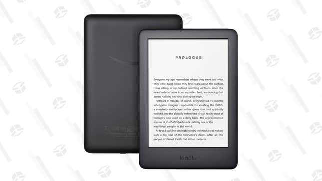 Kindle w/ Built-in Front Light | $75 | Amazon