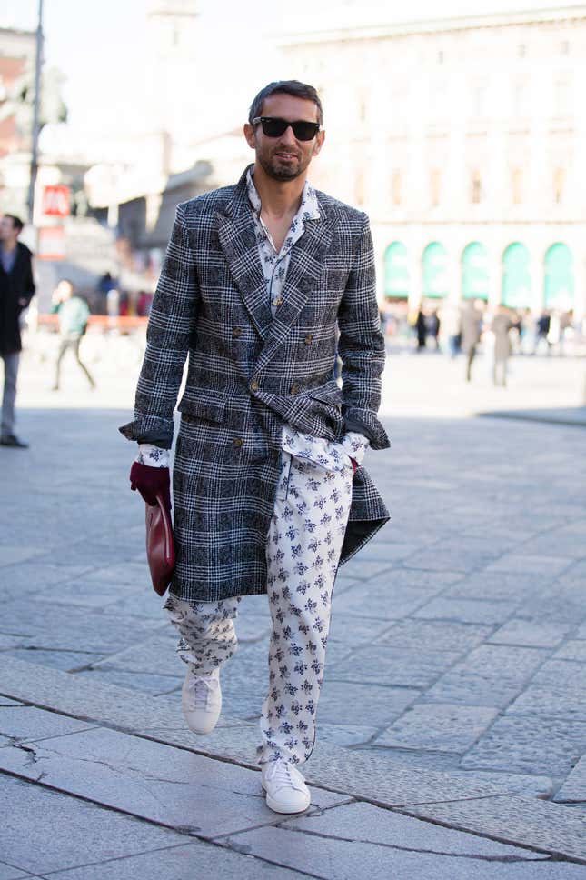 Wearing pajamas all day long is the newest trend in fashion