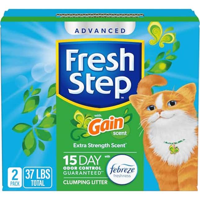 Image for article titled Fresh Step Advanced Clumping Litter with Febreze Freshness with Gain Scent, Now 17% Off