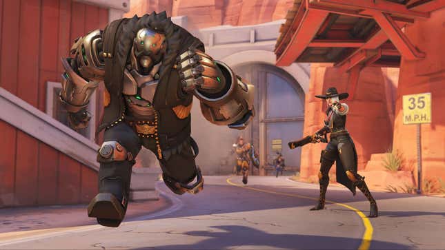 An old bug let B.O.B. vote on how well players did in Overwatch matches.