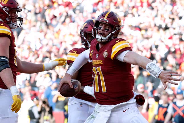 The Rams went searching for a QB and came back with *checks notes* Carson Wentz?