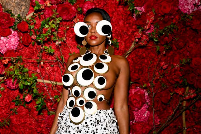 Janelle Monáe at Richie Akiva’s 10th Annual “The After” Met Gala After Party held at Casa Cipriani on May 6, 2024 in New York, New York.