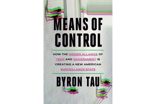 This cover image released by Crown shows &quot;Means of Control&quot; by Byron Tau. (Crown via AP)