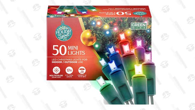 Holiday Spirit LED Lights (10-Pack) | $75 | Amazon | Promo Code 17LEDHOLIDAY