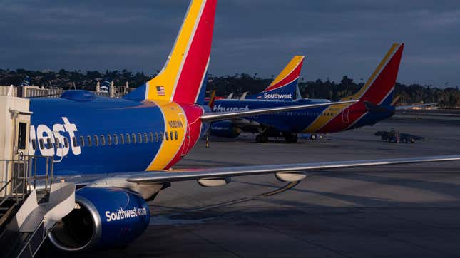 Southwest Airlines planes