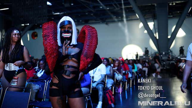 A cosplayer at Dream Con 2025