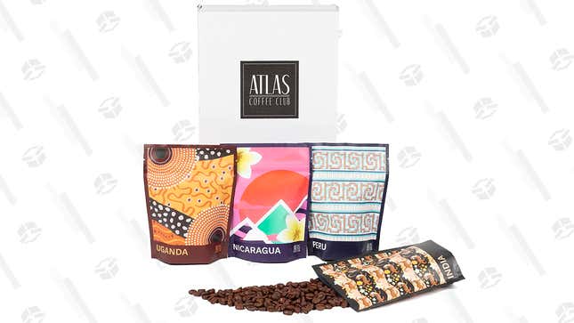 Atlas Coffee Club Ground Coffee 4-Pack | $22 | Amazon