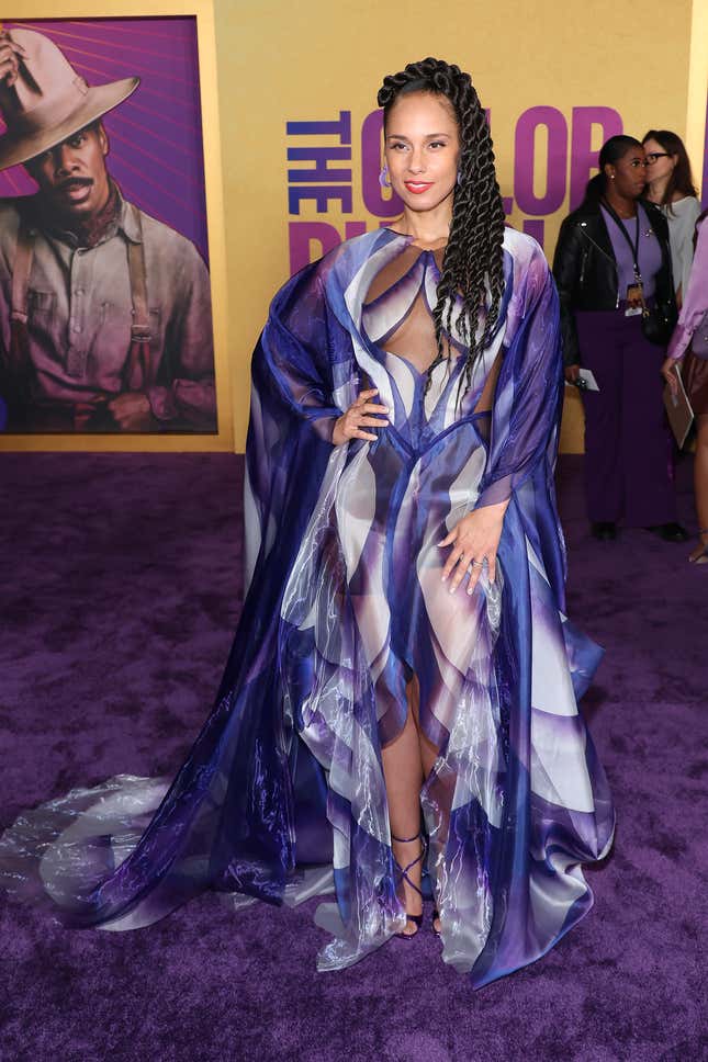 Image for article titled The Fabulous Fashions of &#39;The Color Purple&#39; Premiere