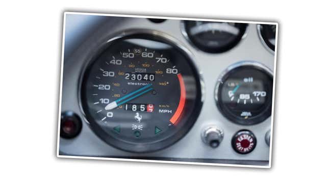 Image for article titled The Ford Mustang SVO Had A Hilarious But Possibly Illegal Speedometer