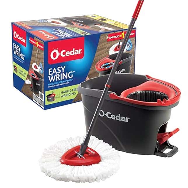 Image for article titled O-Cedar EasyWring Microfiber Spin Mop, Now 13% Off