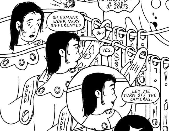 Image for article titled A stellar comic presents reality TV romance… in space
