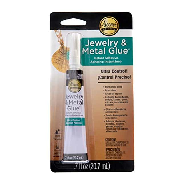 Image for article titled Aleene's 21709 Jewelry & Metal Instant Adhesive Transparent, Now 40% Off