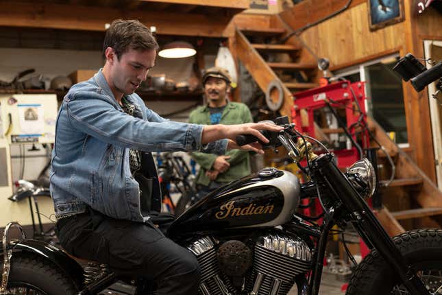 Image for article titled Nicholas Hoult Has Taste When It Comes To Motorcycles