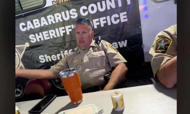 Image for article titled WATCH: North Carolina Sheriff&#39;s Deputy Tells Black Woman Filing Complaint That He &#39;Doesn&#39;t Wanna Hear That Black Crap&#39;