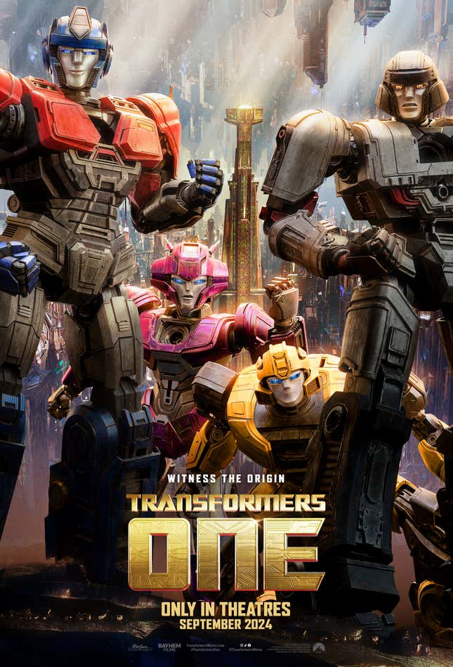 Image for article titled What Do We Think About These Transformers One Designs?