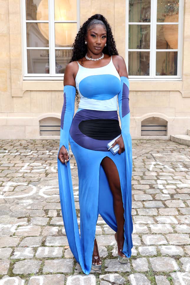 Image for article titled What Black Celebs Are Wearing to Paris Fashion Week 2023