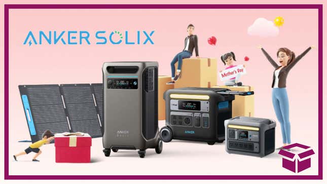 Image for article titled Power Your Future with Anker SOLIX! Mother&#39;s Day Sales are Still Happening, Up to 42% Off - Ends Tomorrow!