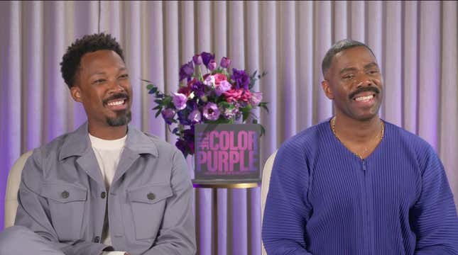 Corey Hawkins, left; Colman Domingo.