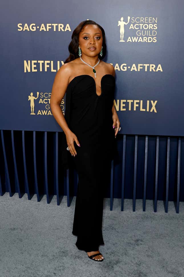 Image for article titled 2024 SAG Awards: Black Stars’ Best Red Carpet Looks