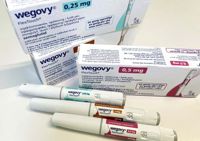 Wegovy injection pens