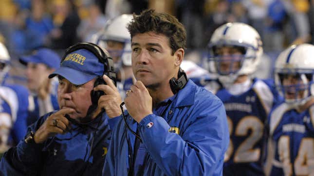 Friday Night Lights' coach looks concerned 