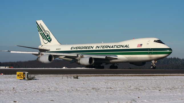 Evergreen International 747-200.