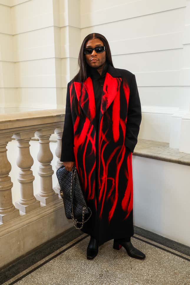 Image for article titled Black Celebs Who Attended London Fashion Week