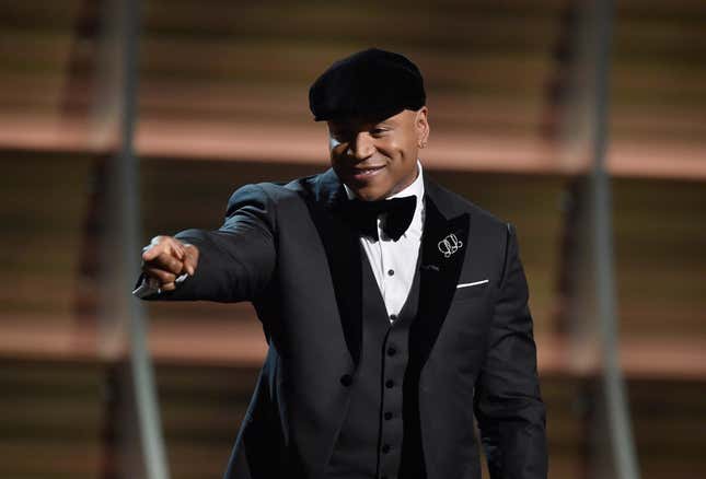 Host LL Cool J speaks onstage during The 58th GRAMMY Awards at Staples Center on February 15, 2016 in Los Angeles, California.