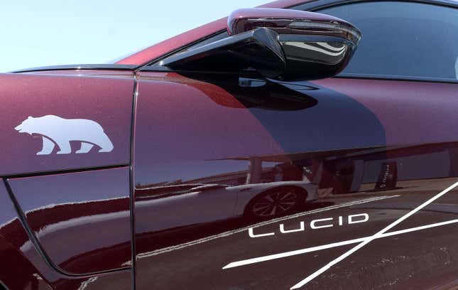Lucid currently has one model on the market, the Air luxury sedan. 