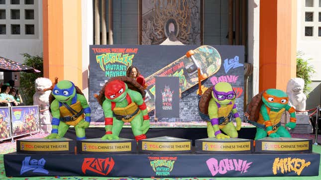 Teenage Mutant Ninja Turtles Donatello Michaelangelo Leonardo and Raph – A  Birthday Place