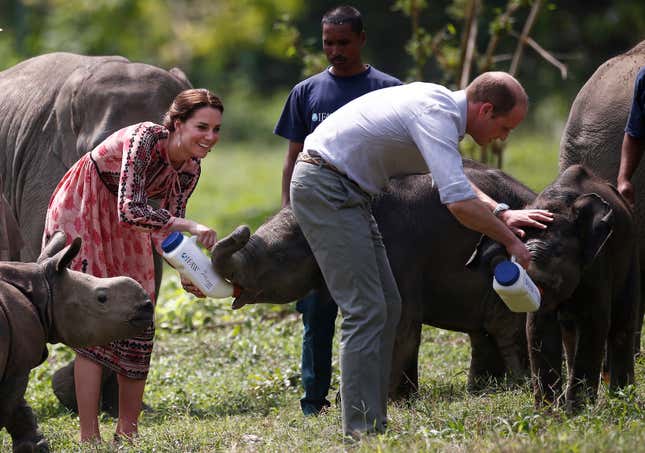 Prince William-Kate-India