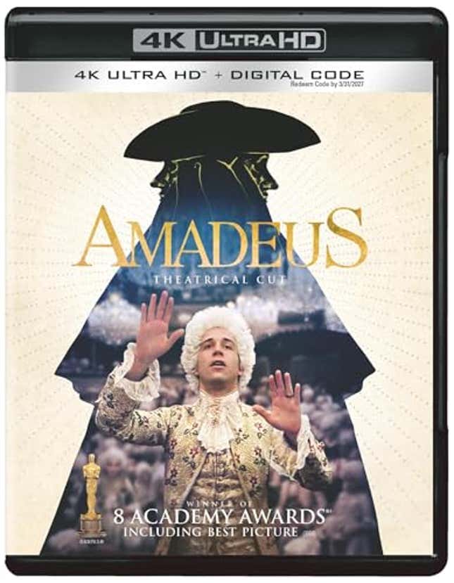 Image for article titled Amadeus (1984) (4K Ultra HD + Digital) [4K UHD], Now 14% Off