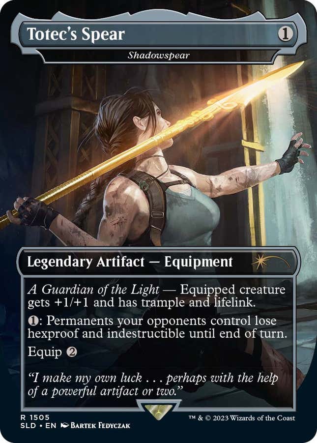 Image for article titled Magic: The Gathering&#39;s Secret Lair Anniversary Is Full of Sexy Ian Malcolm