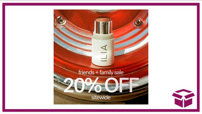 Image for article titled Ilia Beauty’s Friends & Family Sale Is On — Save Up to 25% and Get a Free Gift