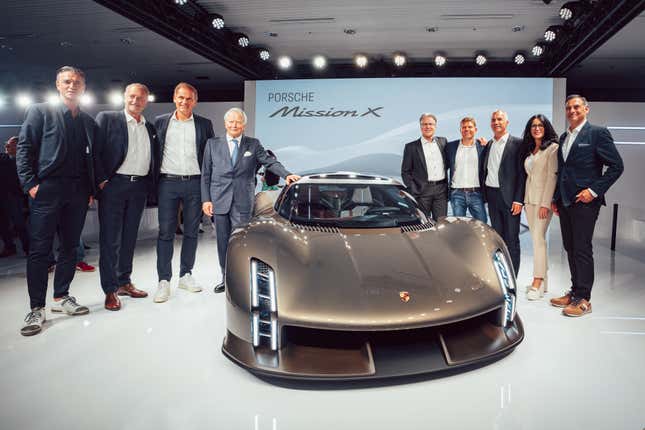 Porsche Mission X Concept Is Drop Dead Gorgeous