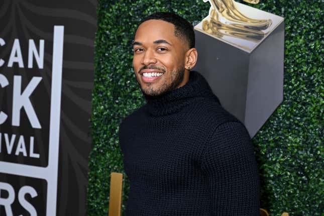 Kelvin Harrison Jr. at the 6th American Black Film Festival Honors held at the SLS Hotel, a Luxury Collection Hotel, Beverly Hills on March 3, 2024 in Beverly Hills, California.