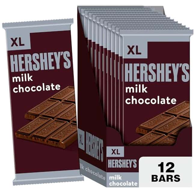 Image for article titled HERSHEY&#39;S Milk Chocolate XL, Now 10% Off