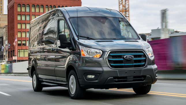 Image for article titled Ford Says It Has 10,000 Orders For Its E-Transit