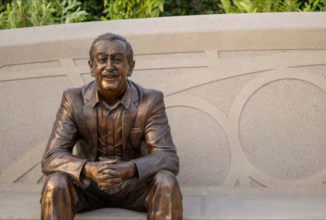 Walt Disney Statue Epcot