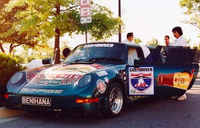 Image for article titled Porsche 959 Limo Built For The Founder Of Benihana Is Getting The Restoration It Deserves
