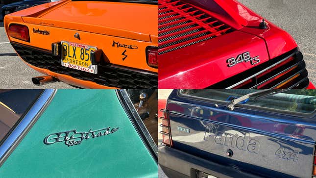Image for article titled If You Love Fonts And Graphic Design, Go To A Classic Car Show