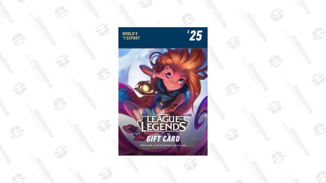 League of Legends Riot Points $25 Gift Card ? 3500 Riot Points