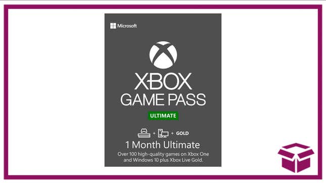 Xbox Game Pass Ultimate 1 Month Sub Card, Xbox One (Game Pass + Live Gold)