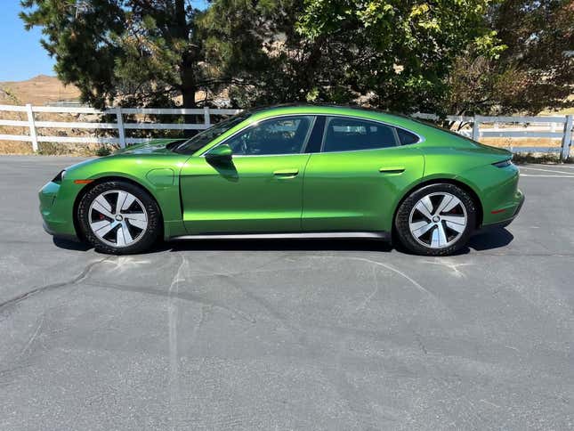 Image for article titled At $64,000, Will This 2020 Porsche Taycan 4S Make It Easy Being Green?