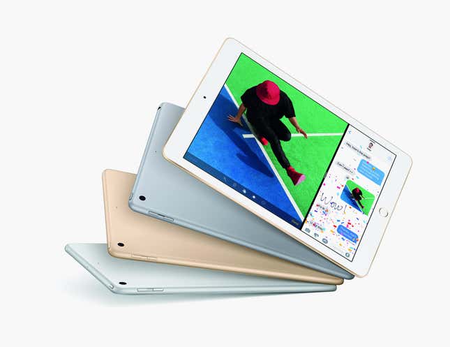All the new iPads.