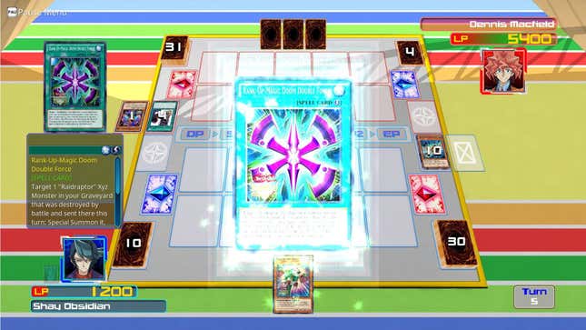 Yu-gi-oh! Legacy Of The Duelist: Arc-v - Shay Vs Dennis Screenshots And 