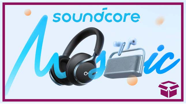 Image for article titled Soundcore&#39;s May Music Madness Sale! Limited Lightning Deals, Buy One and Get a Free Earbuds!